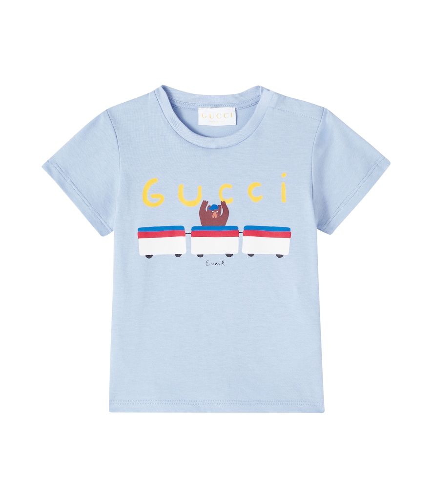 Gucci Kids x Euan Roberts Baby printed cotton jersey T-shirt