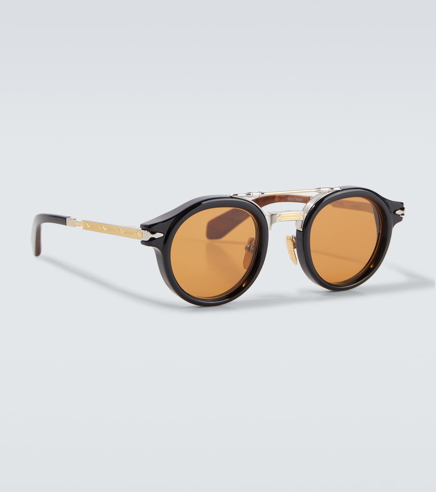  Jacques Marie Mage Jacques Marie Mage Delage Round Sunglasses 