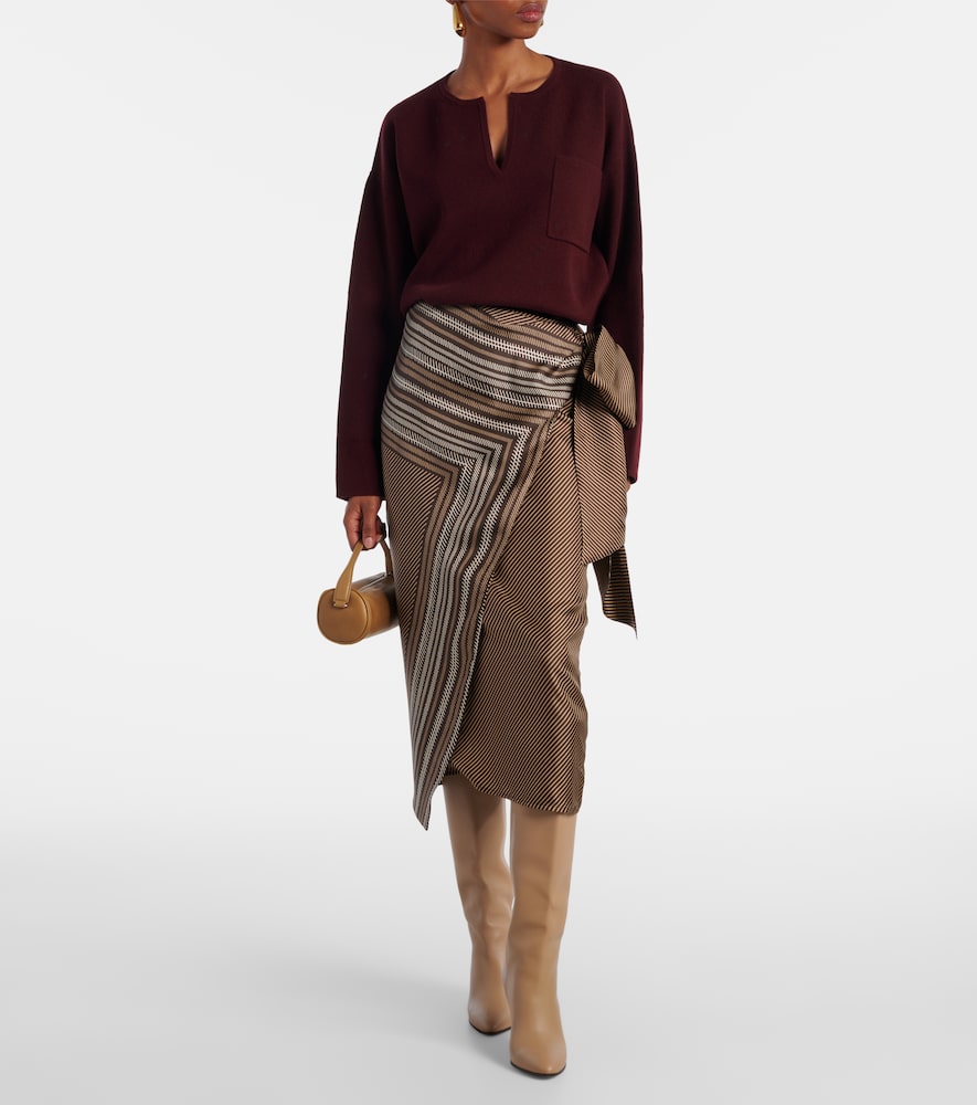  Max Mara Max Mara Wickelrock Edro Aus Seide 