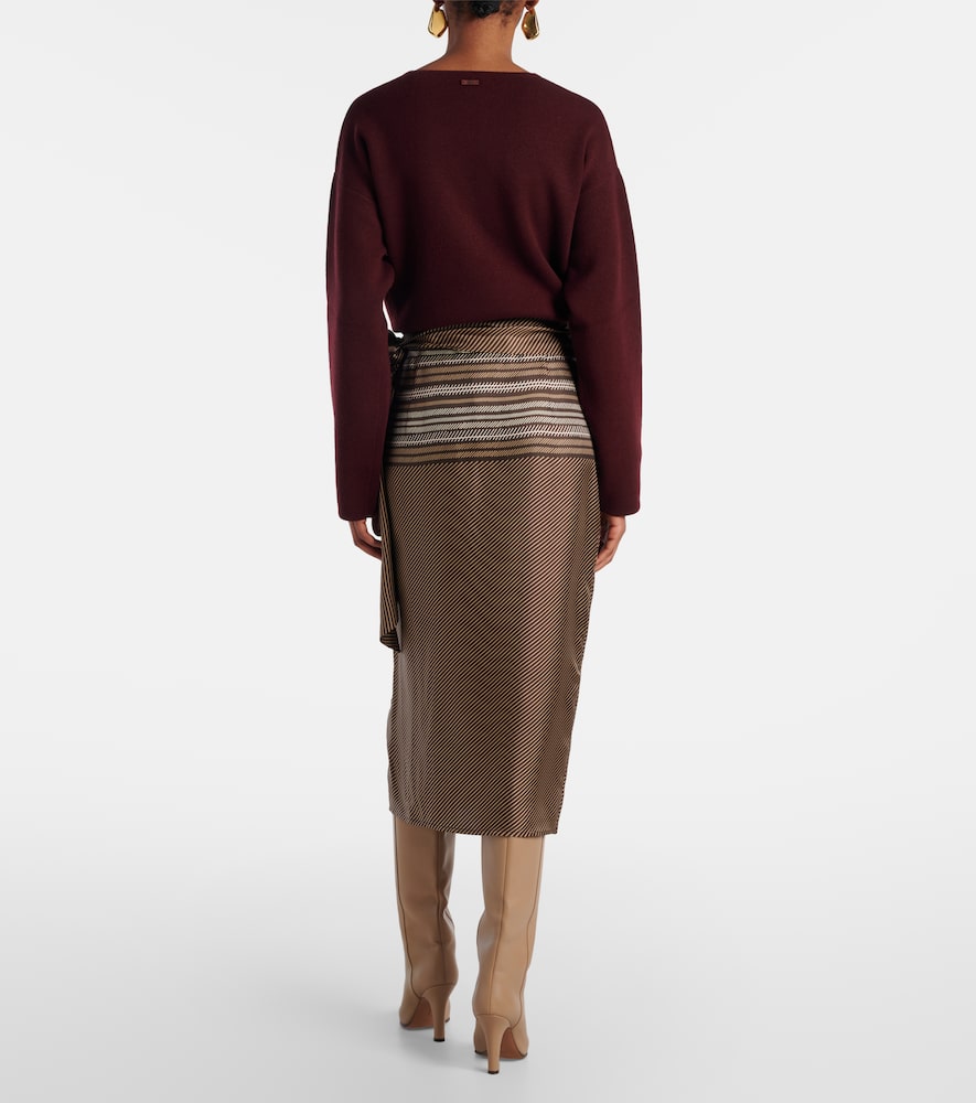  Max Mara Max Mara Wickelrock Edro Aus Seide 