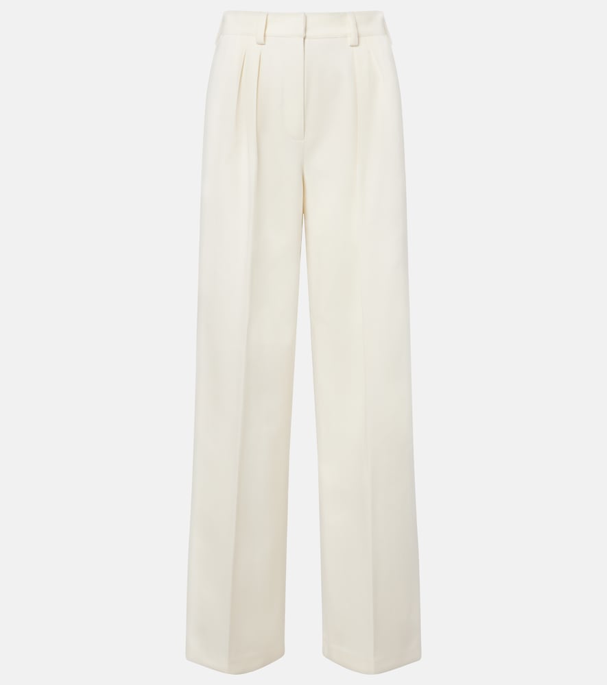 Max Mara Pantalon Molo en laine et coton mlangs 380 €