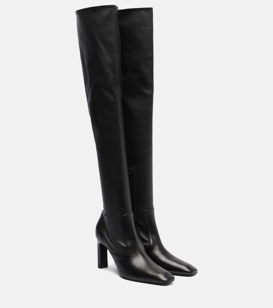 Totême Toteme 80 Stretch-leather Over-the-knee Boots In Multi