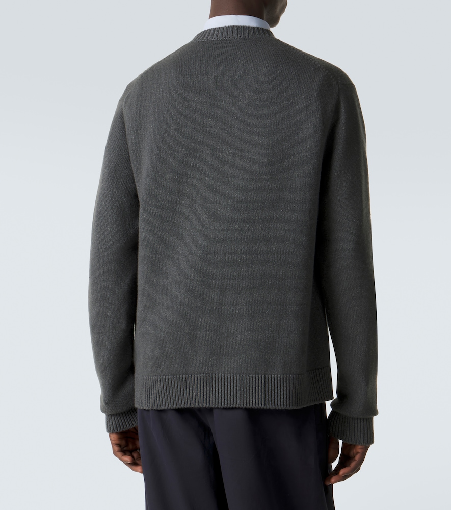  The Row The Row Cardigan Dine Aus Kaschmir Und Leinen 