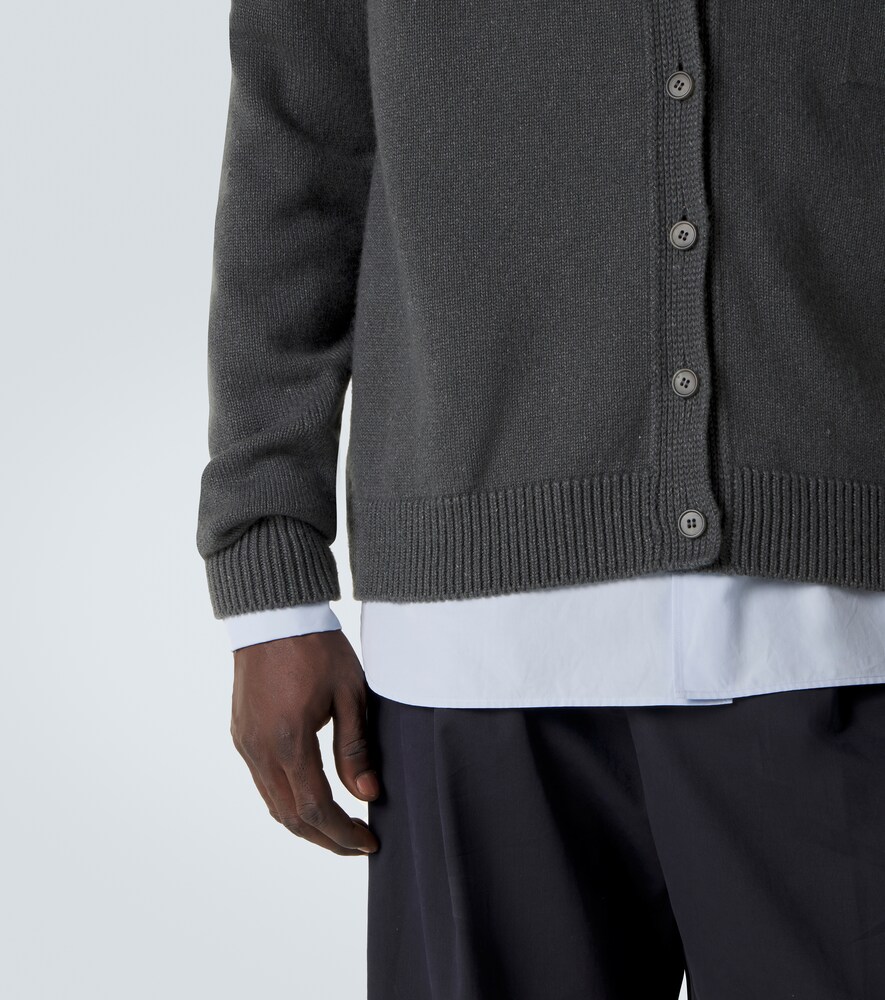  The Row The Row Cardigan Dine Aus Kaschmir Und Leinen 