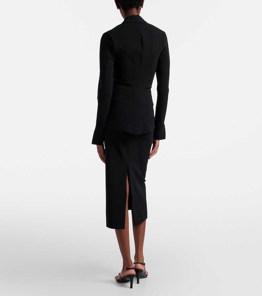 Mid-Rise Pencil Skirt