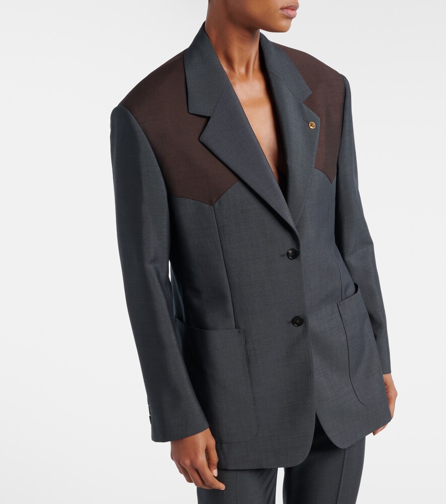  Versace Versace Blazer Medusa Aus Wolle Und Mohair 