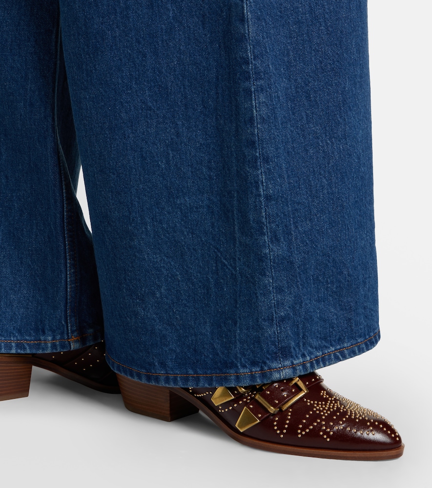 Chloé Susan studded leather mules