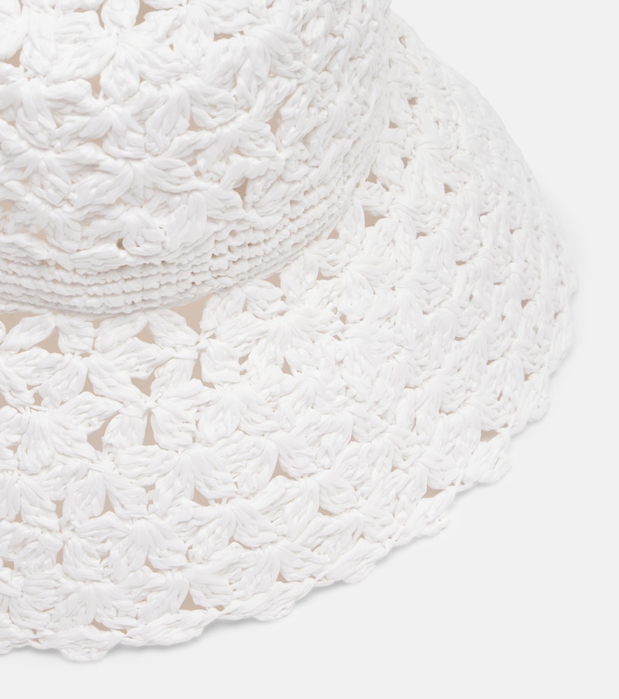  Aquazzura Aquazzura Crochet Bucket Hat 