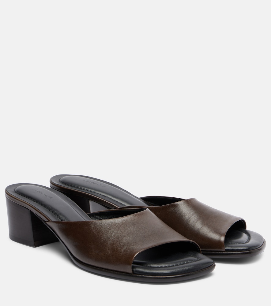 Lemaire 55 leather mules