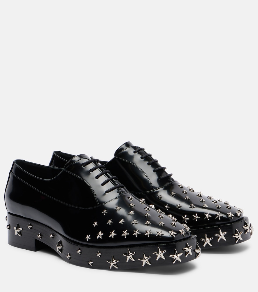 Noir Kei Ninomiya x Jimmy Choo - Stringate Oxford in pelle