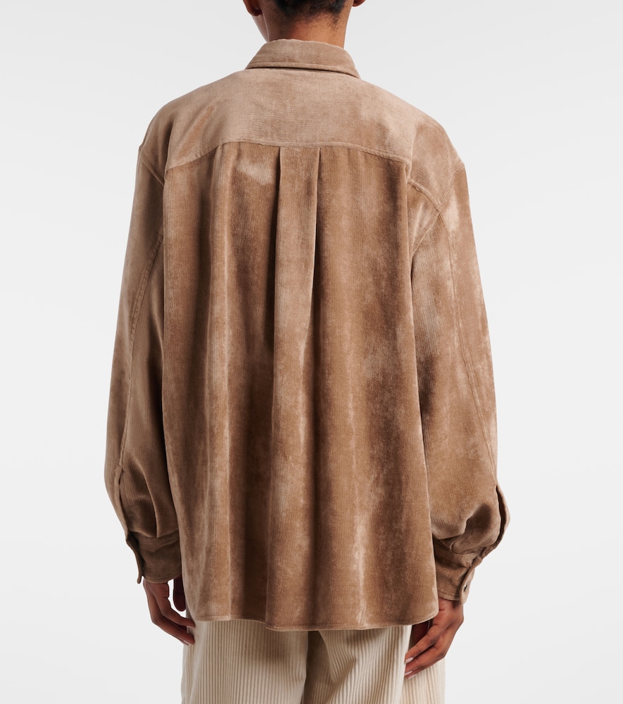  Brunello Cucinelli Brunello Cucinelli Corduroy Shirt 