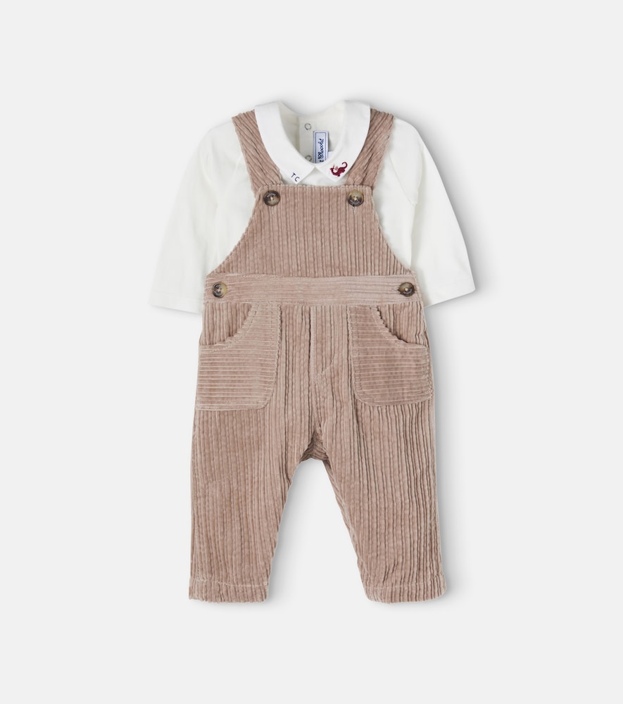 Baby Set aus Body und Latzhose