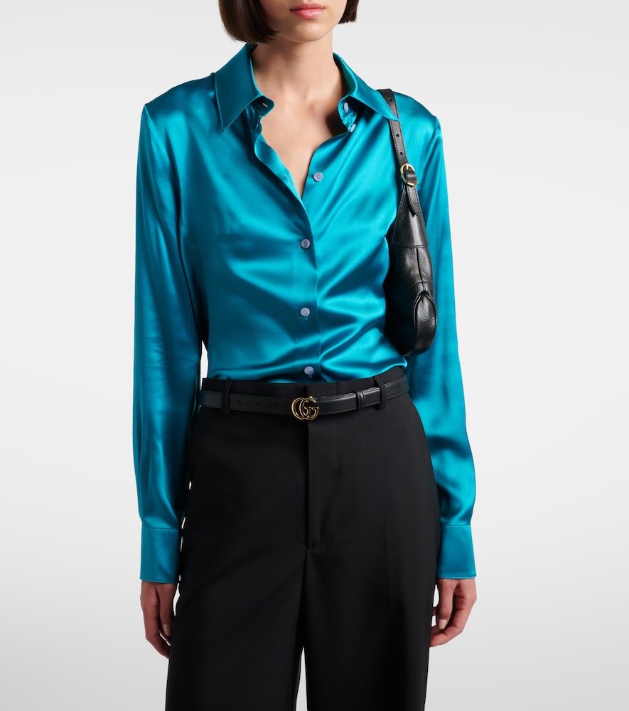 Silk Satin Shirt
