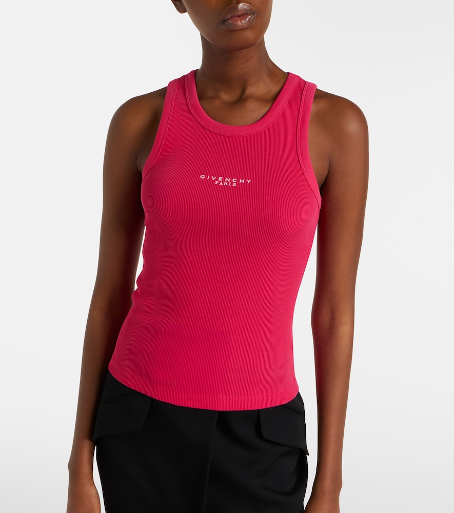  Givenchy Givenchy Logo Printed Cotton Top 