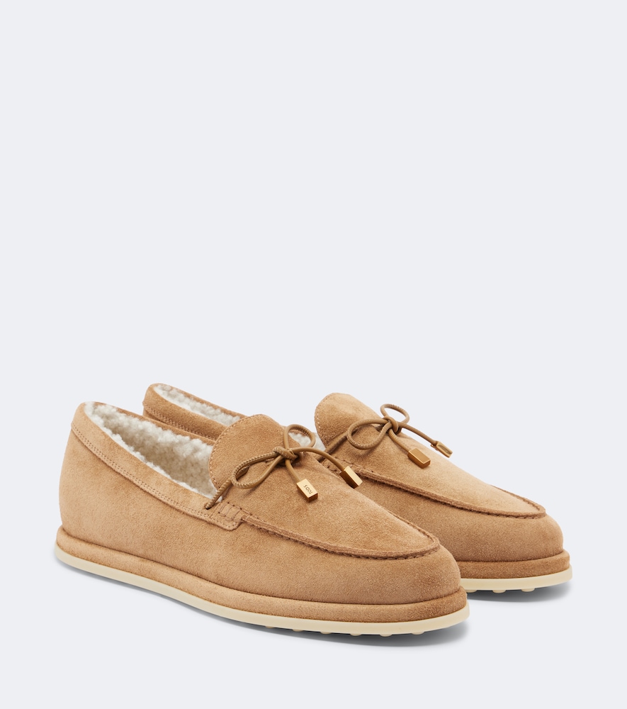 Mocassini Gommino in suede