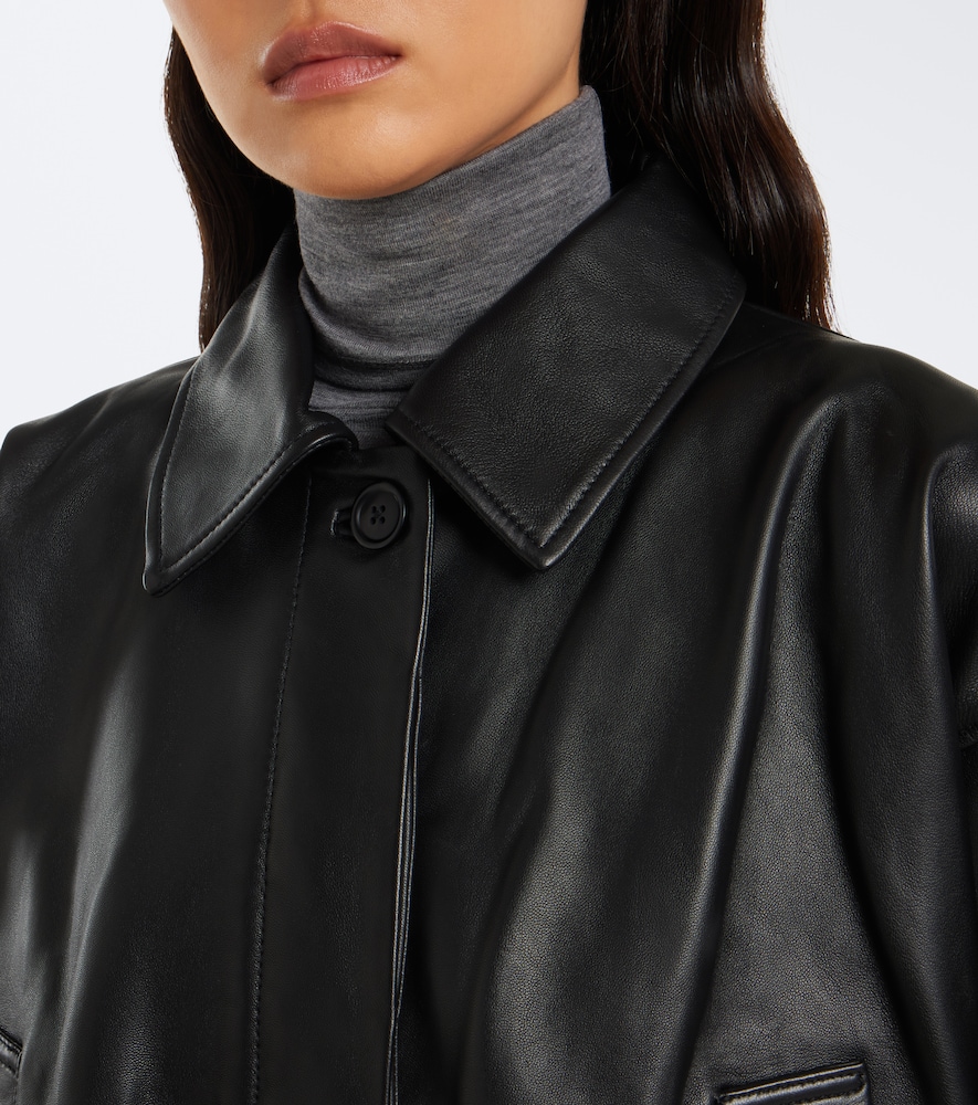 Róhe Leather Blouson Jacket