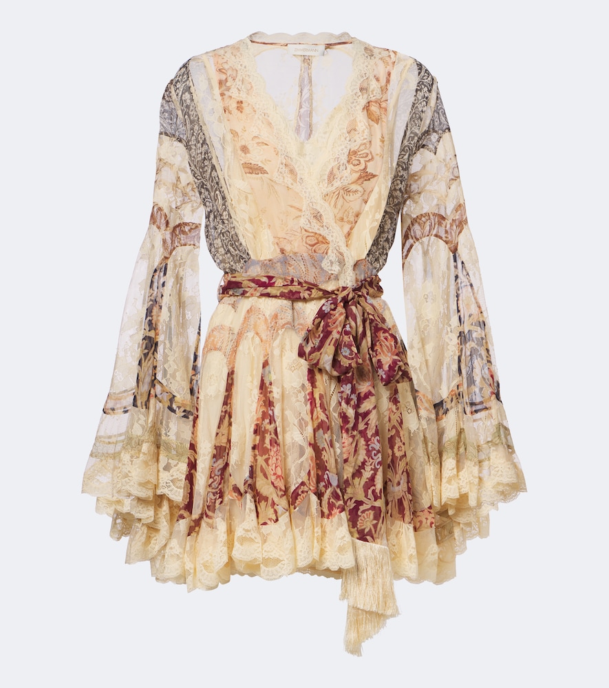Abito Valiant con pizzo floreale