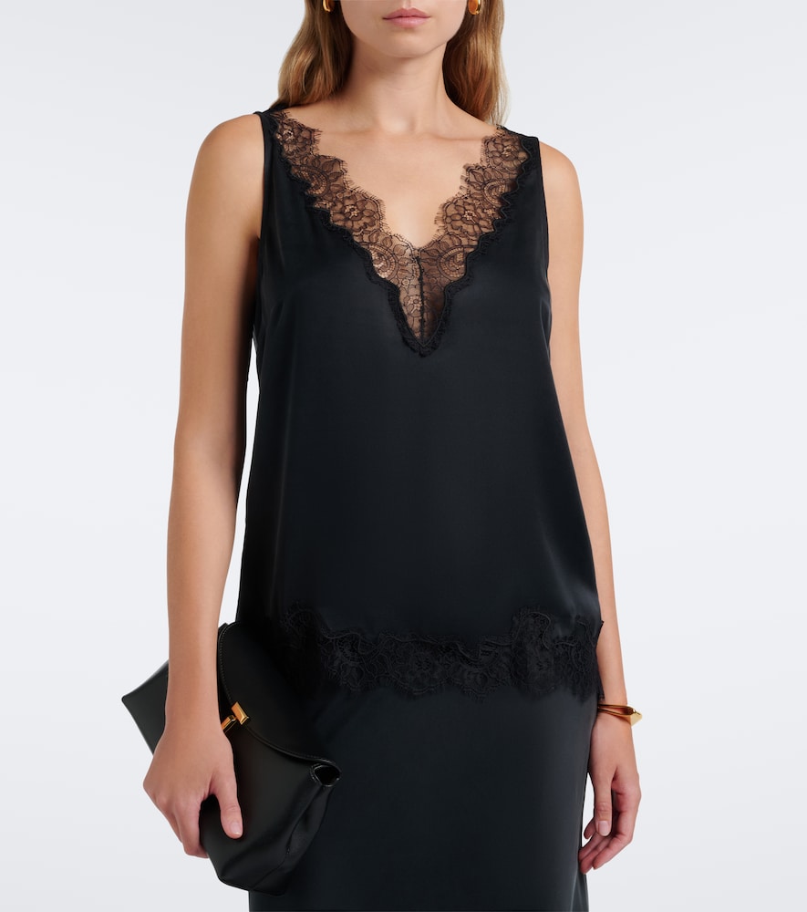 Lace-Trimmed Top