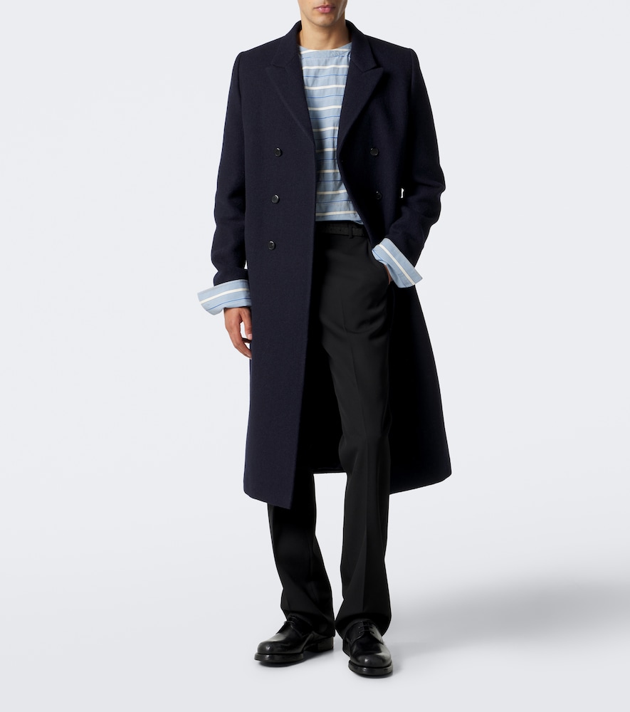 Double-Breasted Virgin Coat