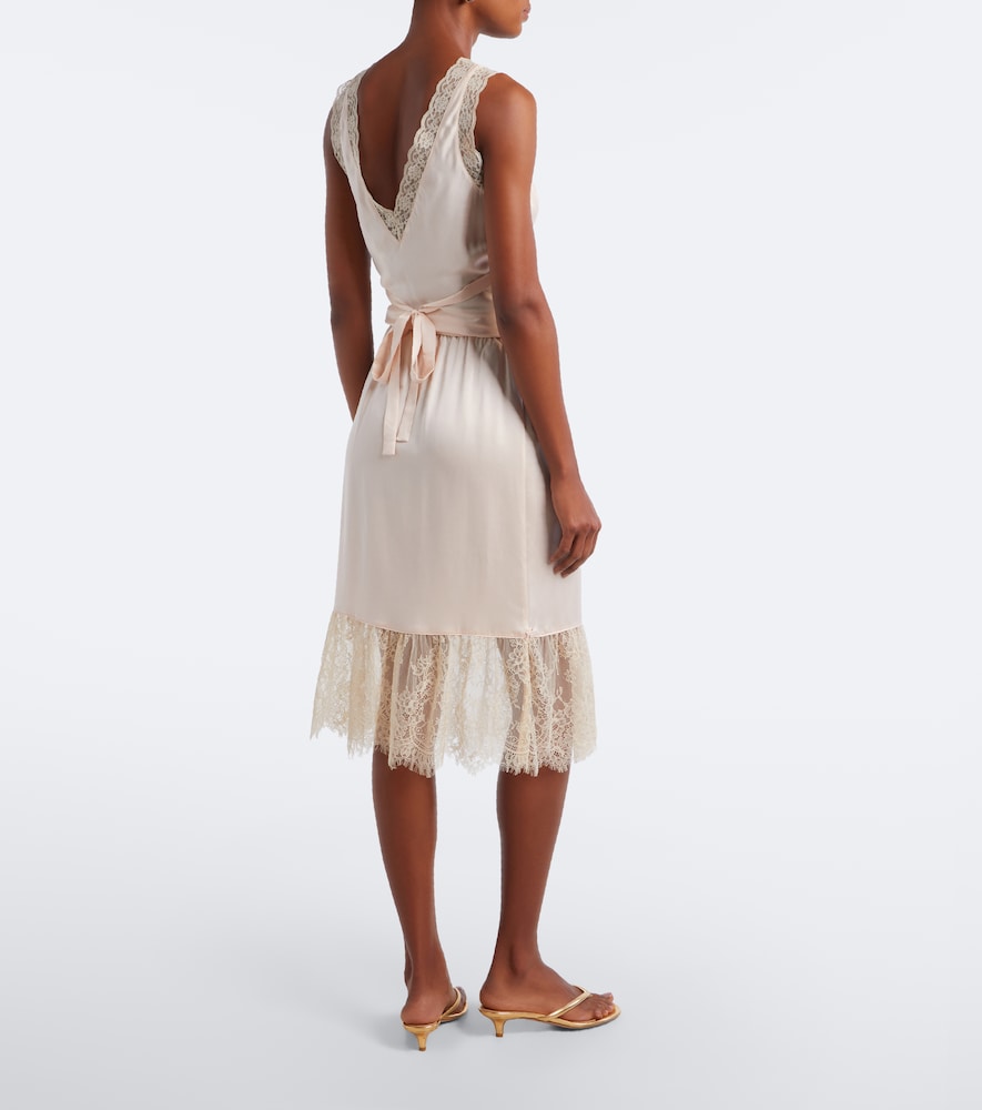 Blake Lace-Trimmed Midi