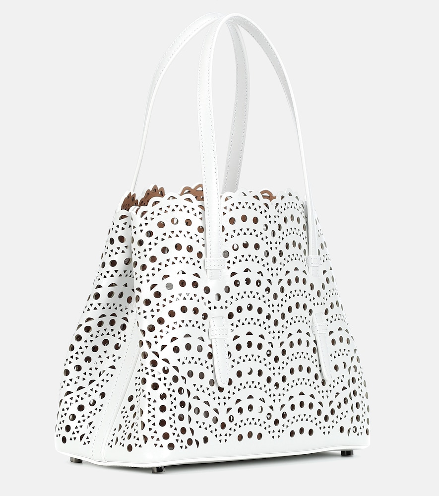  Alaia Alaïa Tote Bag Le Mina 25 Vienne Wave Aus Leder 