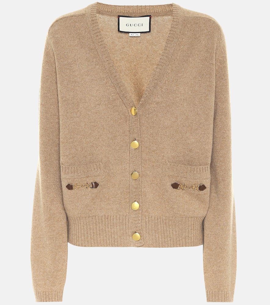 Gucci Embellished cashmere cardigan