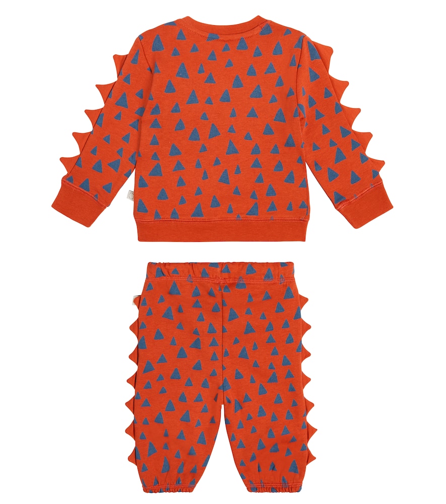 Stella Mccartney Baby Jogginganzug Aus Baumwolle In Red