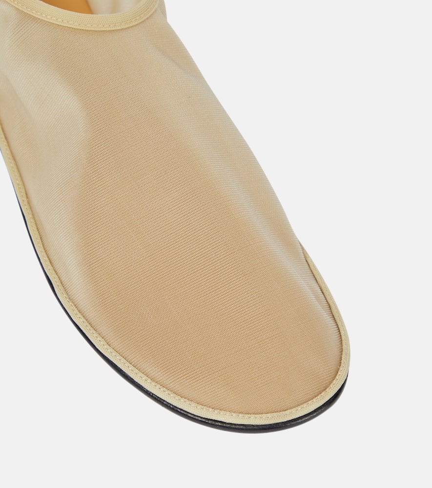 The Row Mesh Flats In Beige