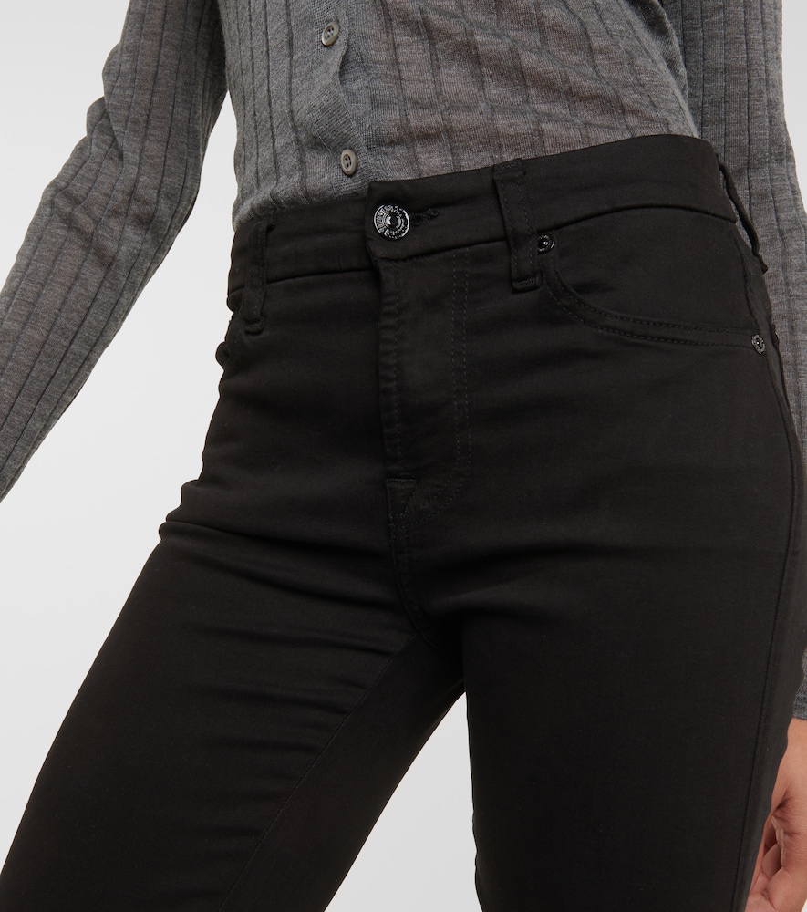 High-Rise Straight Jeans