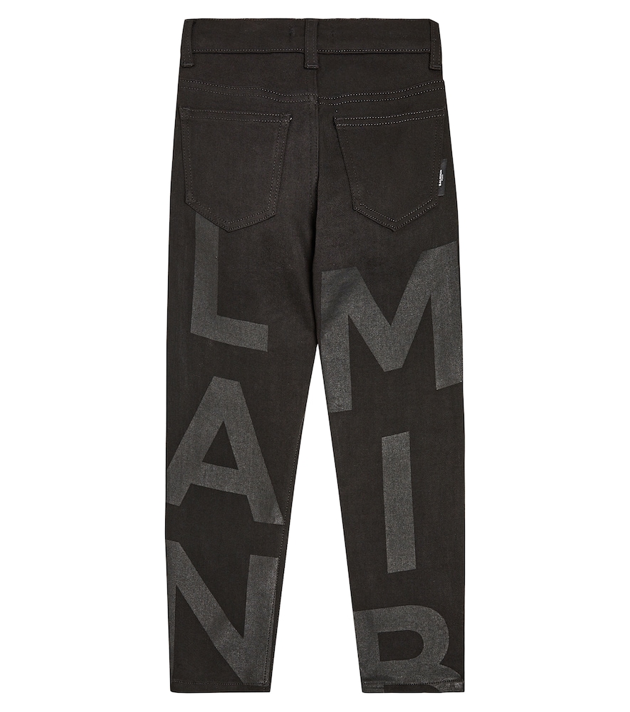  Balmain Kids Balmain Kids Cotton-blend Jeans 