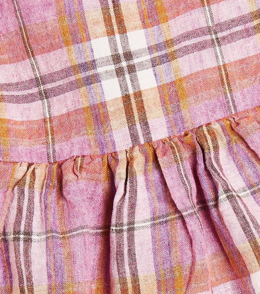  Il Gufo Il Gufo Baby Kleid Aus Leinen 