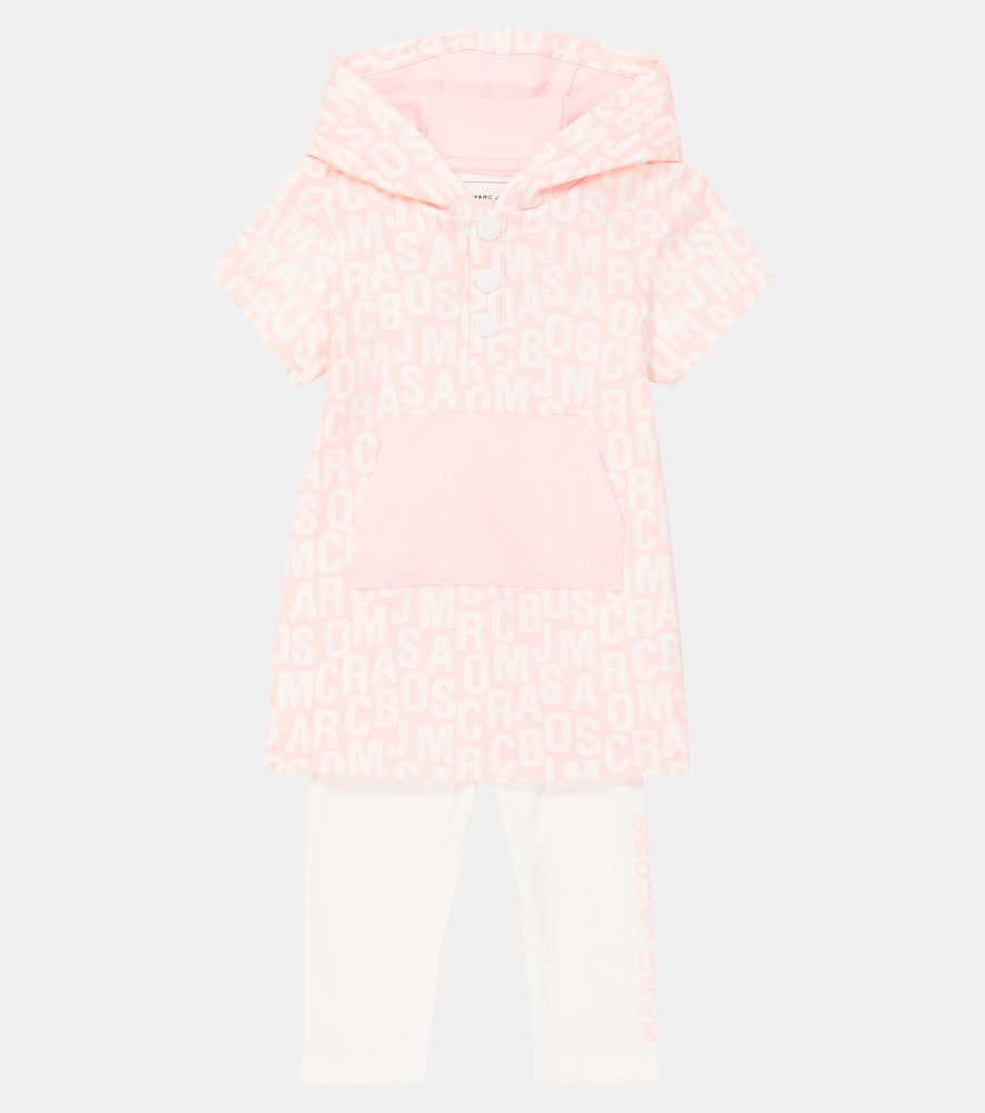  Marc Jacobs Kids Marc Jacobs Kids Baby Set Aus Hoodie Und Leggings 