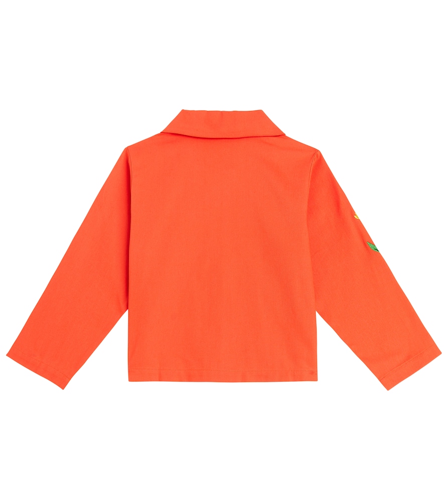  Mini Rodini Mini Rodini Mallorca Embroidered Cotton Jacket 
