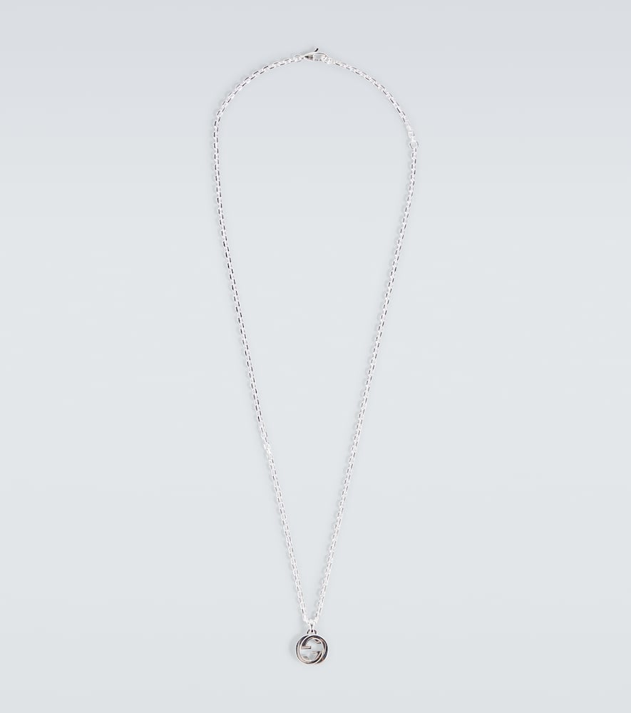 Gucci Interlocking G Sterling Silver Necklace