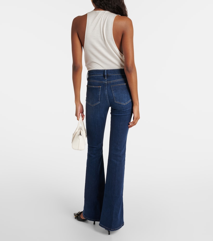  Frame Frame Jean High Flare Taille Haute 