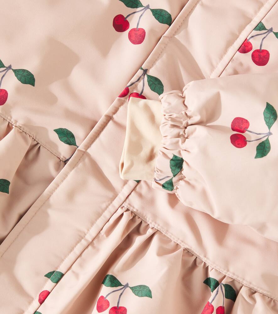 MISMOU荷叶边印花夹克