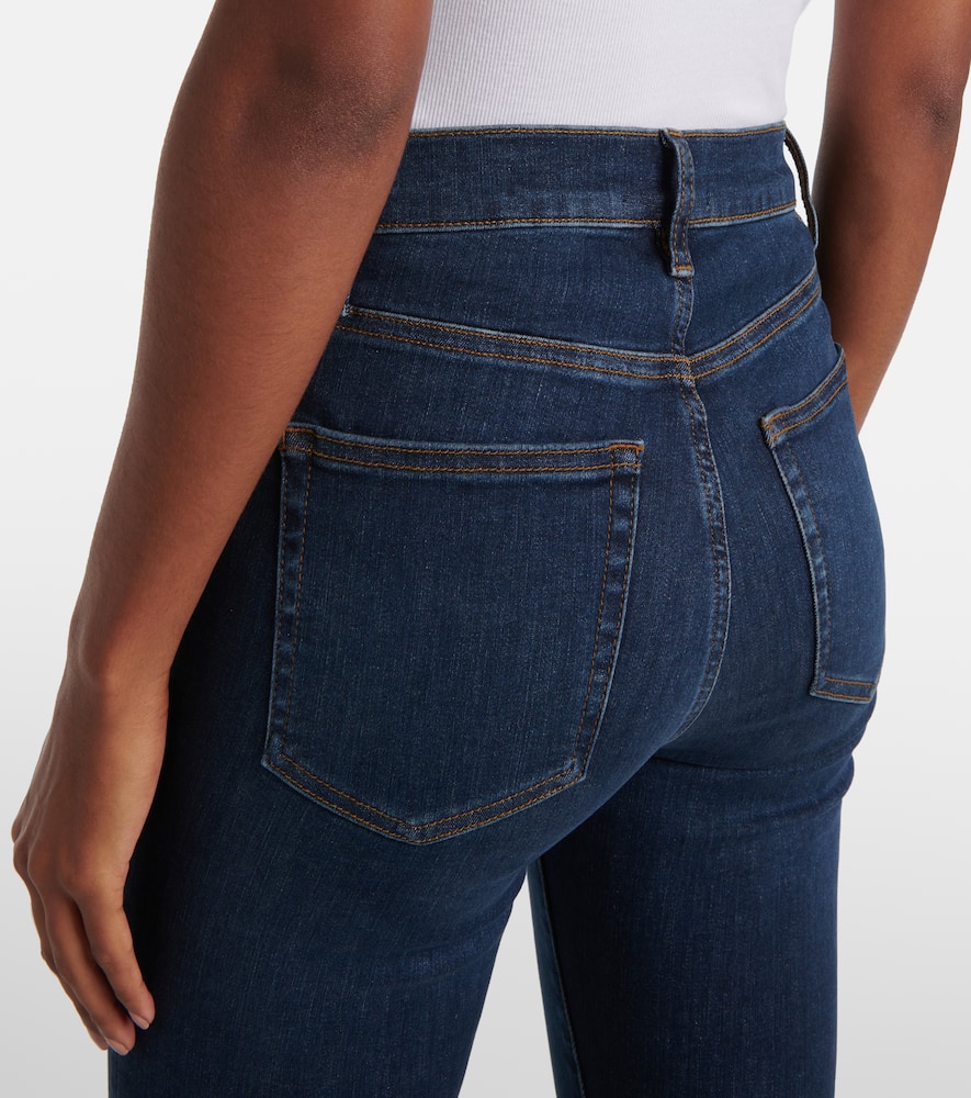 Frame Le High Skinny Skinny Jeans In Blue