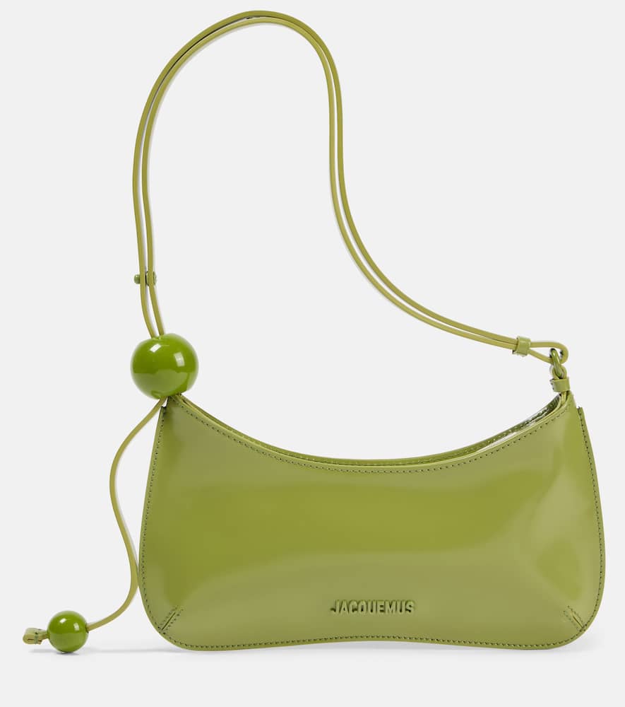 Jacquemus Bisou Perle leather shoulder bag