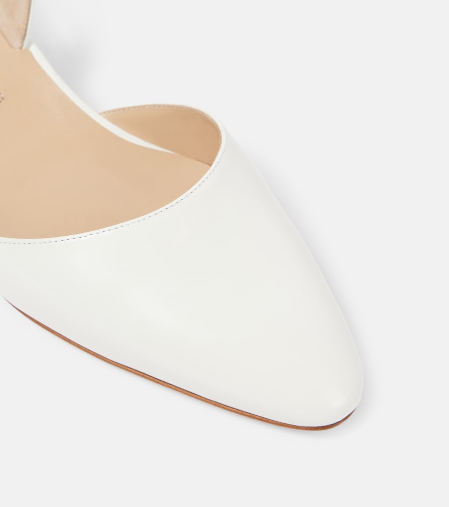  Manolo Blahnik Manolo Blahnik Bridal Slingback-pumps Aspro 30 Aus Leder 