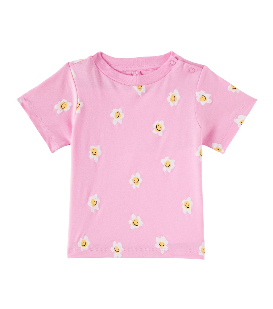 Stella McCartney Kids Baby printed cotton jersey T-shirt　ステラ マッカートニー キッズ ベビー プリント コットンジャージー T シャツ Stella