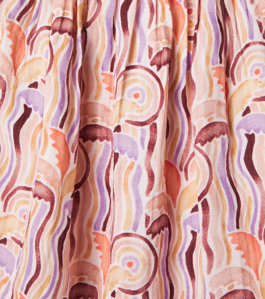 Scotch & Soda Printed Cotton Dress In Multicoloured