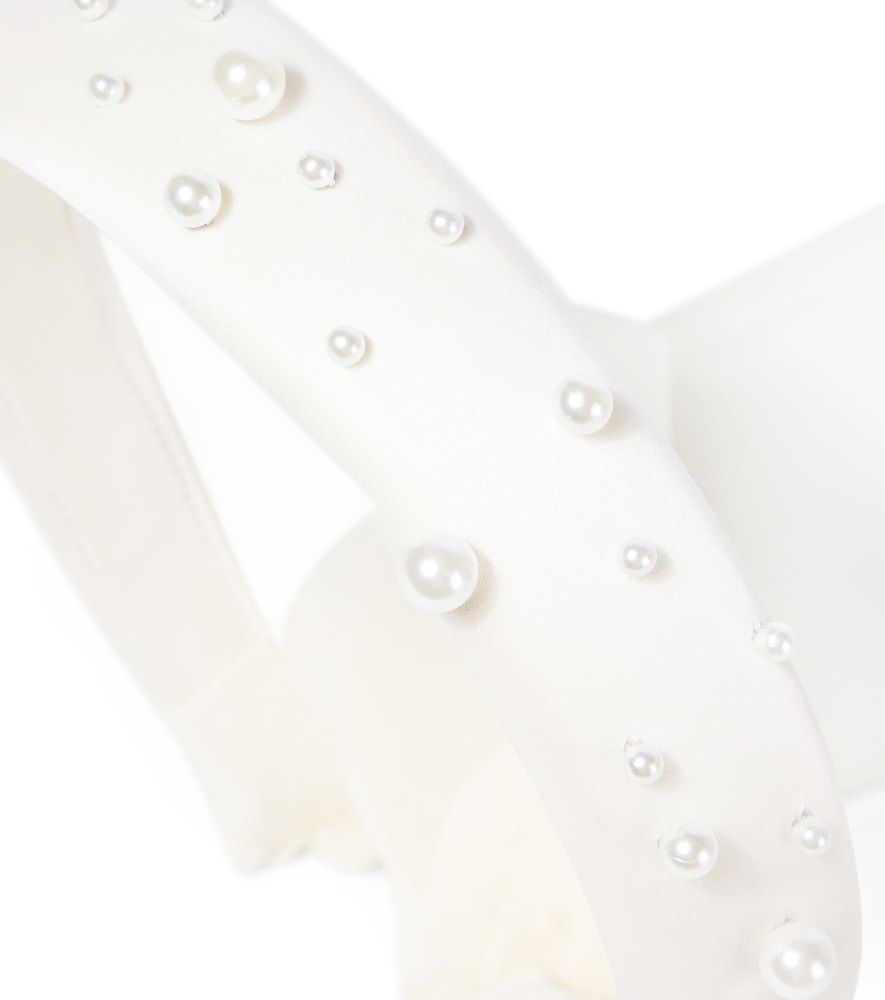  Petite Amalie Petite Amalie Faux Pearl-embellished Headband 