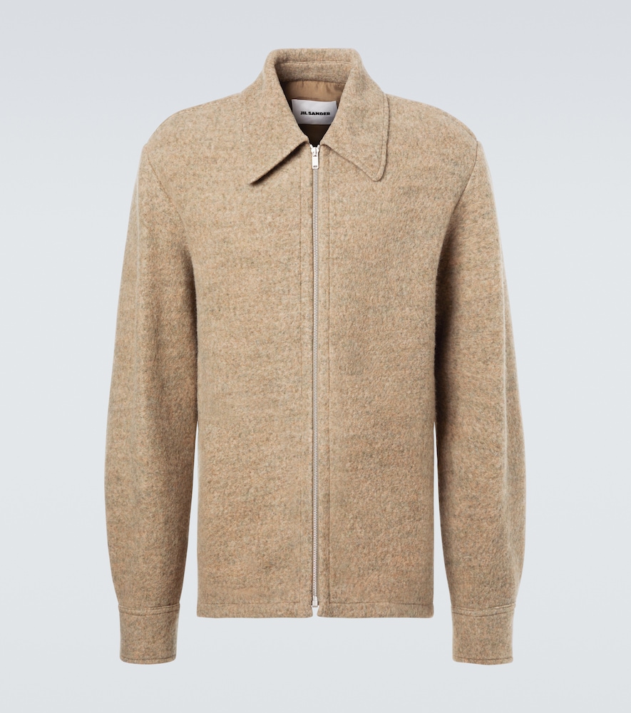 Jil Sander Jil Sander Wool-blend blouson　Jil Sander ウールブレンドジャケット