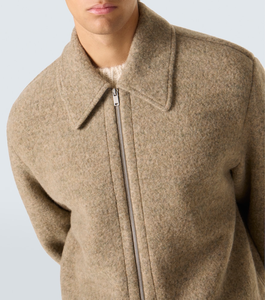  Jil Sander Jil Sander Blouson Aus Einem Wollgemisch 