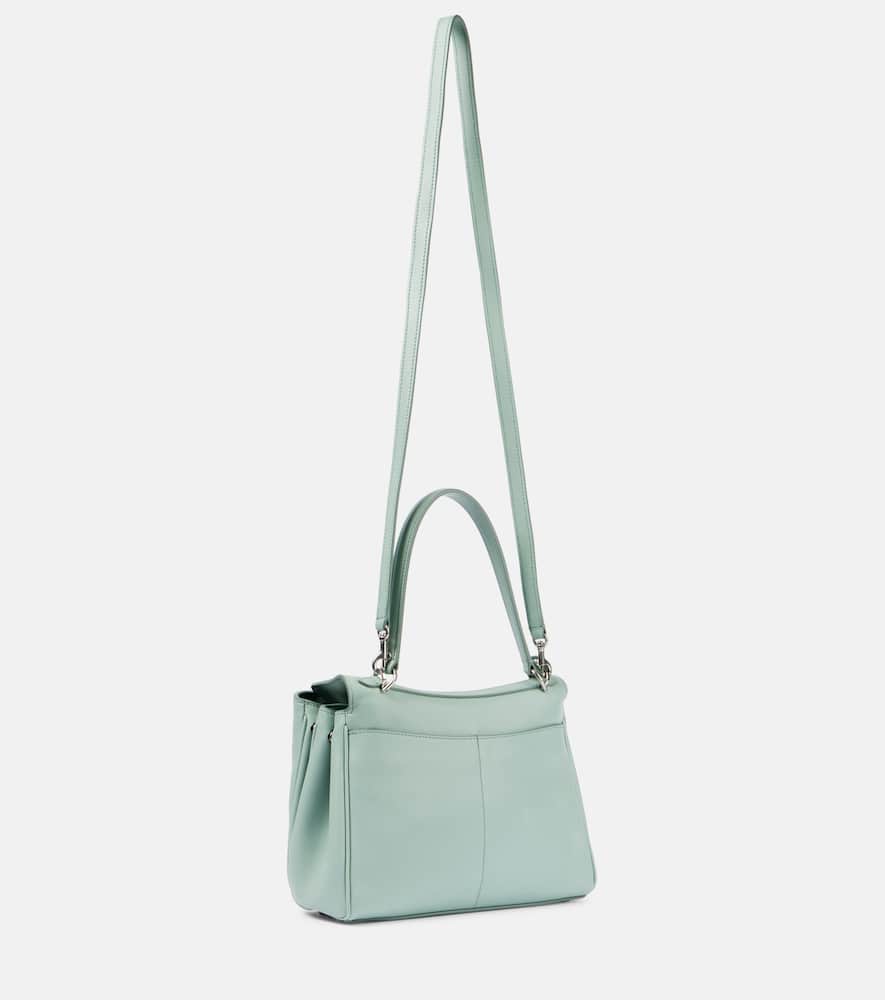 Balenciaga Rodeo Small Calfskin Top-handle Bag In Green