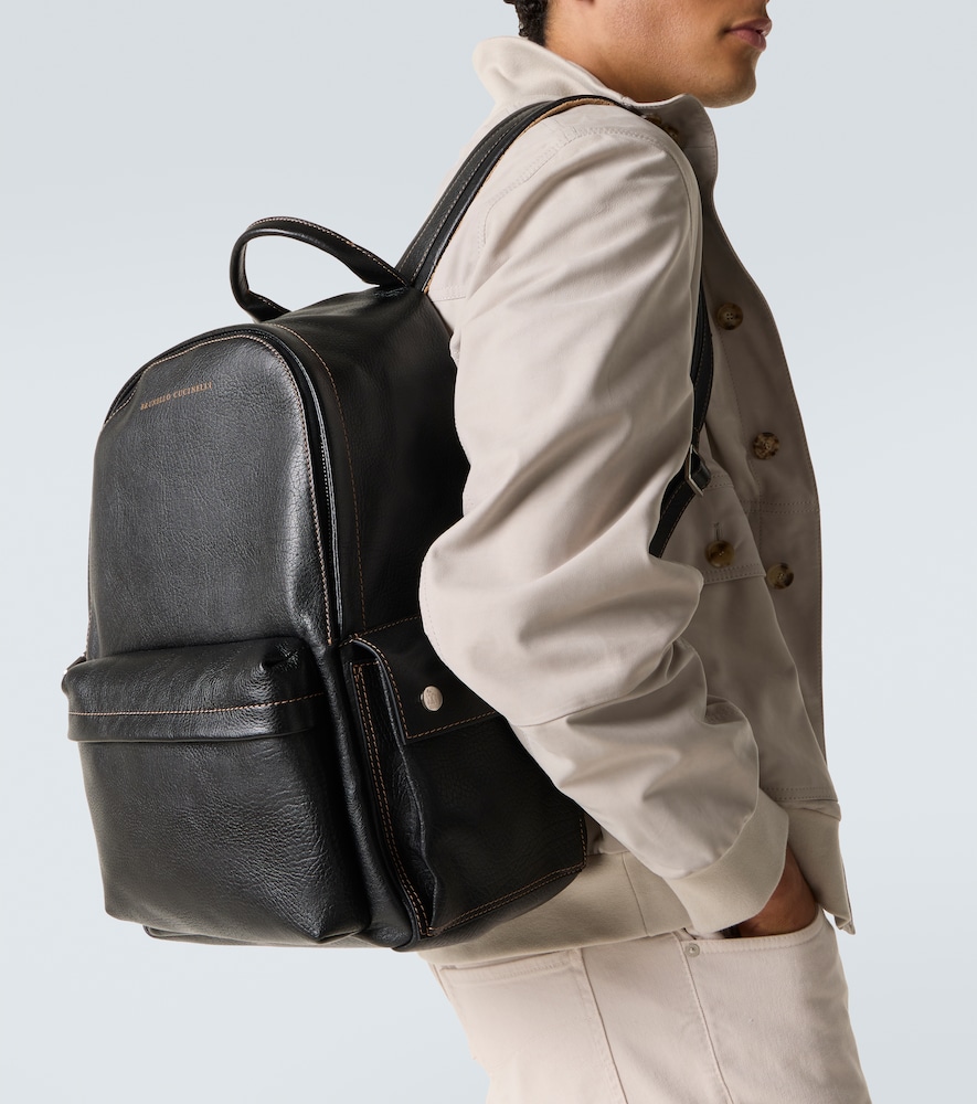 Leather Backpack