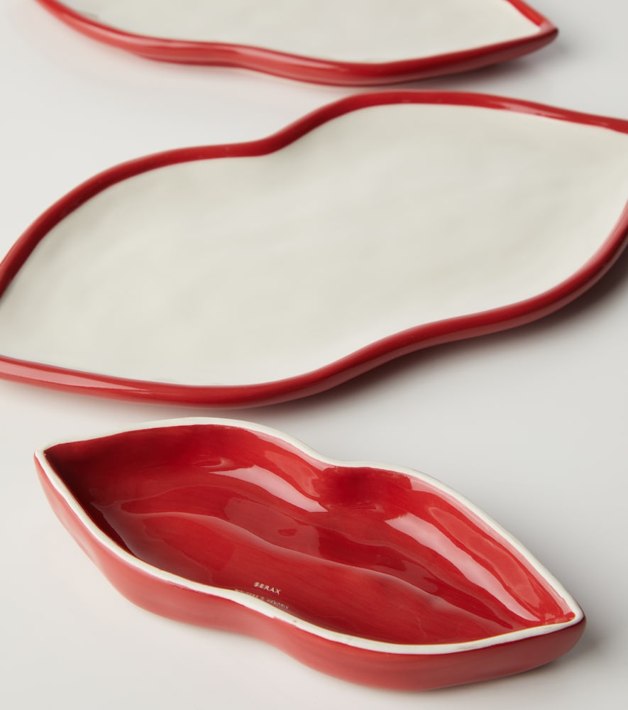  Serax Serax Les Objets Mouleversants Lips Serving Set By Wouters & Hendrix 