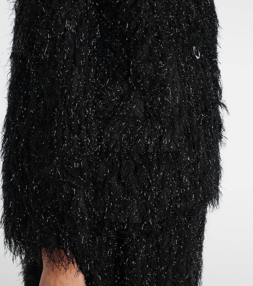 Erdem Cropped Jacket In Black