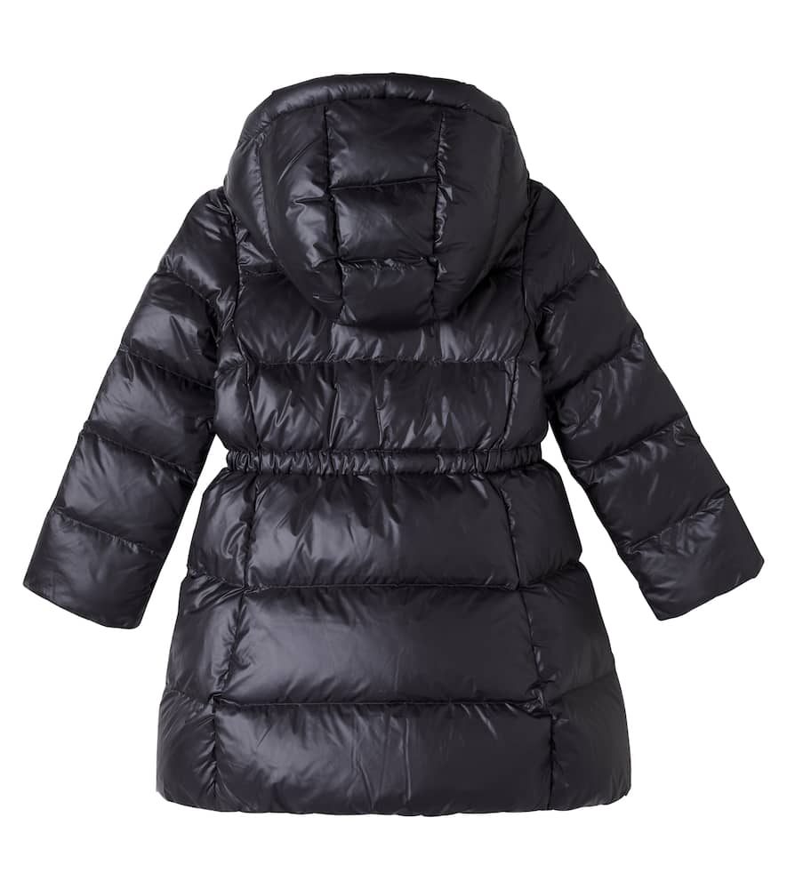 Polo Ralph Lauren Quilted Down Coat In Black