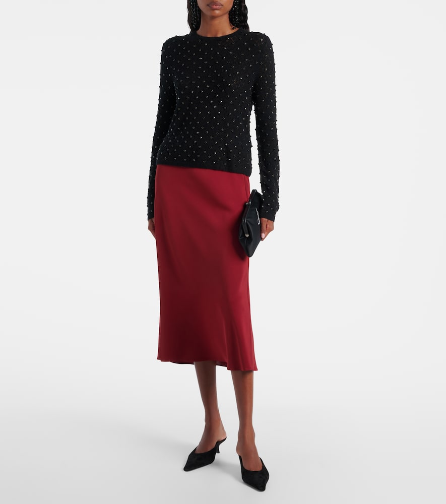Max Mara A-line Skirt In Red
